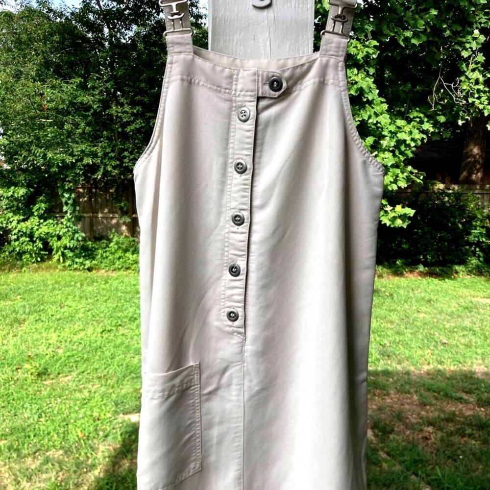 Directives - Vintage/90s Overall/Pinafore/Cottage Dress With Button Front - S - Picture 4 of 6